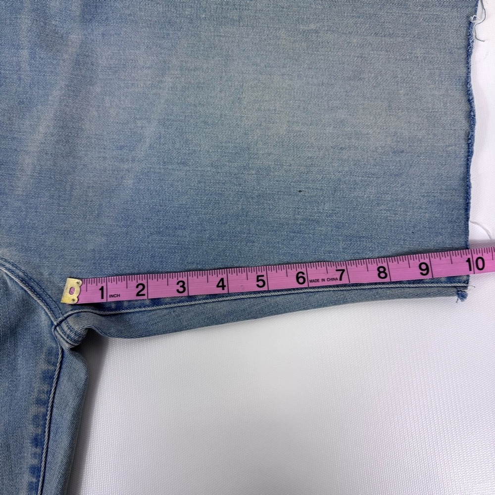 J Brand high rise light blue denim cut off jean shorts - size 31 - Picture 7 of 10